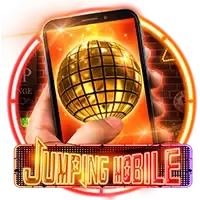 jumping mobile icon